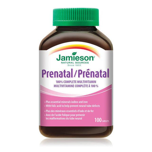 Jamieson Prenatal 100% Complete Multivitamin 100 Caplets