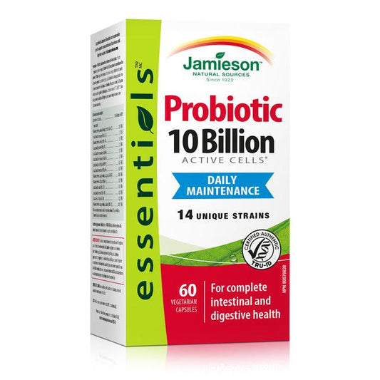Jamieson Probiotic 10 Billion 60 Capsules
