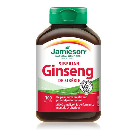 Jamieson Siberian Ginseng 100 Caplets