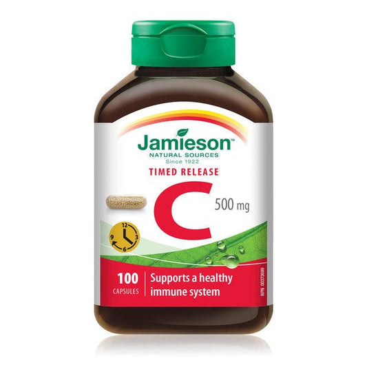 Jamieson Vitamin C 500mg Timed Release 100 Capsules