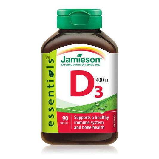 Jamieson Vitamin D3 400IU 90 Tablets