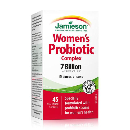 Jamieson Women's Probiotic Complex 7 Billion 45 Capsules