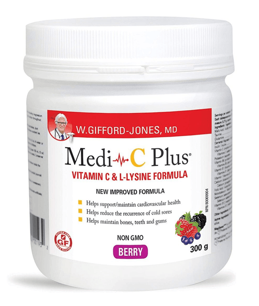 Medi-C Plus Berry with Magnesium Powder 300g - Wellness Supplement