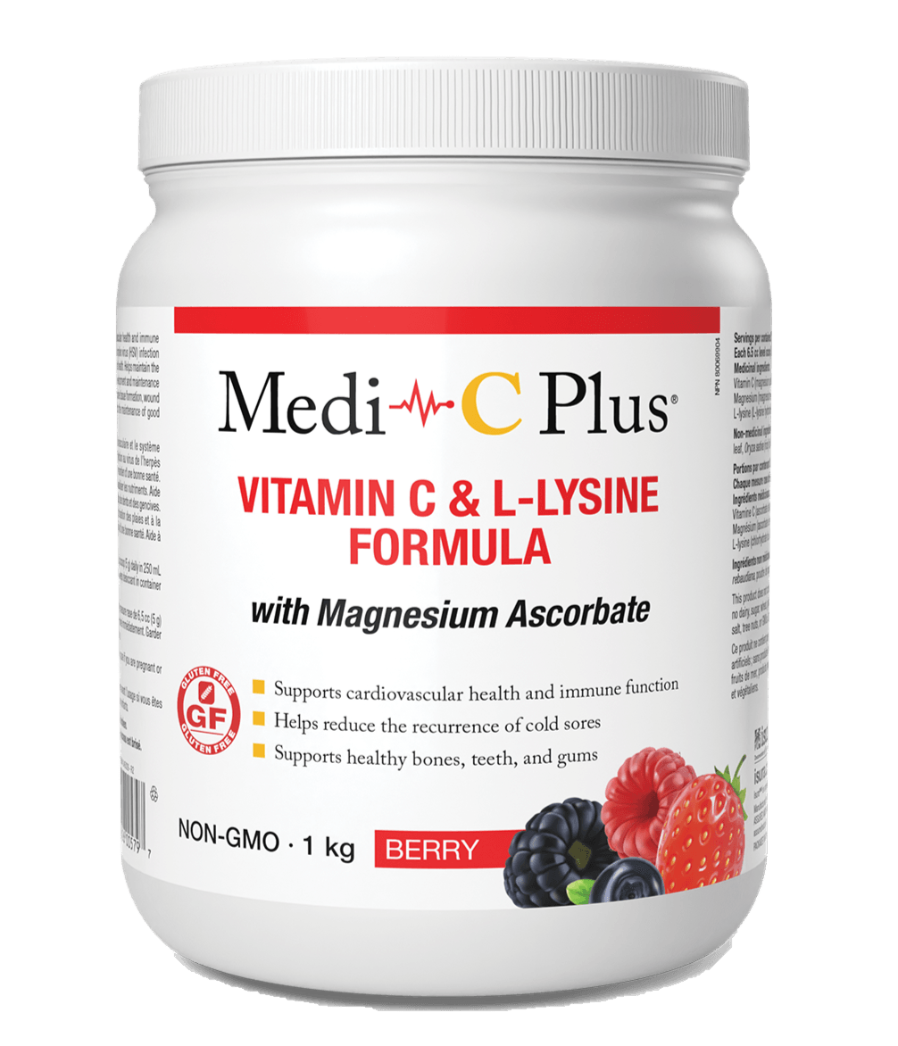 Medi-C Plus Berry with Magnesium Pwd 1KG - Wellness Supplement