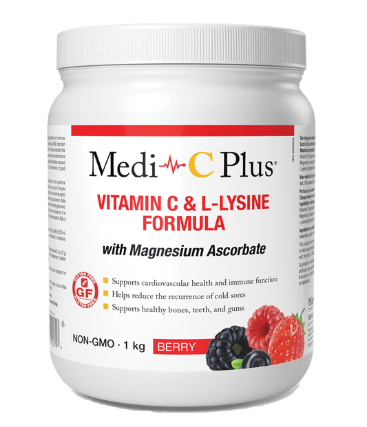 Medi-C Plus Berry with Magnesium Pwd 1KG - Wellness Supplement