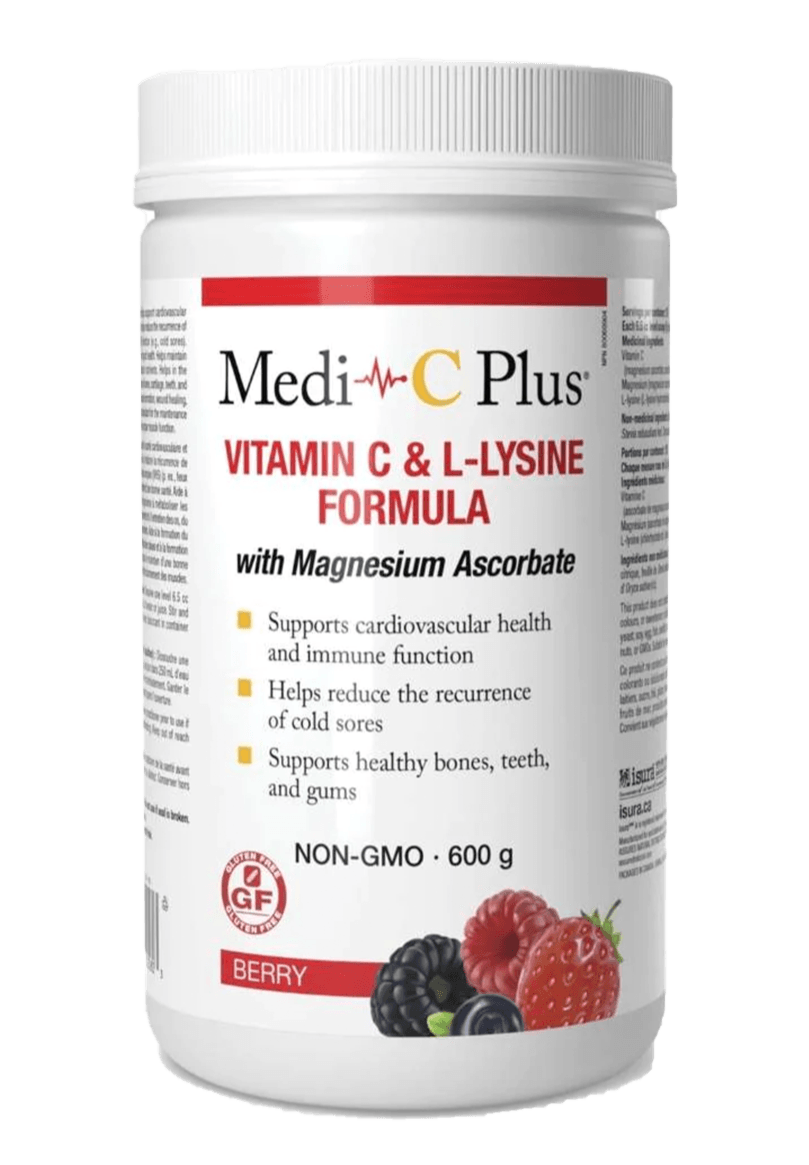 Medi-C Plus Berry with Magnesium Pwd 600g - Wellness Supplement
