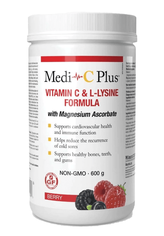 Medi-C Plus Berry with Magnesium Pwd 600g - Wellness Supplement