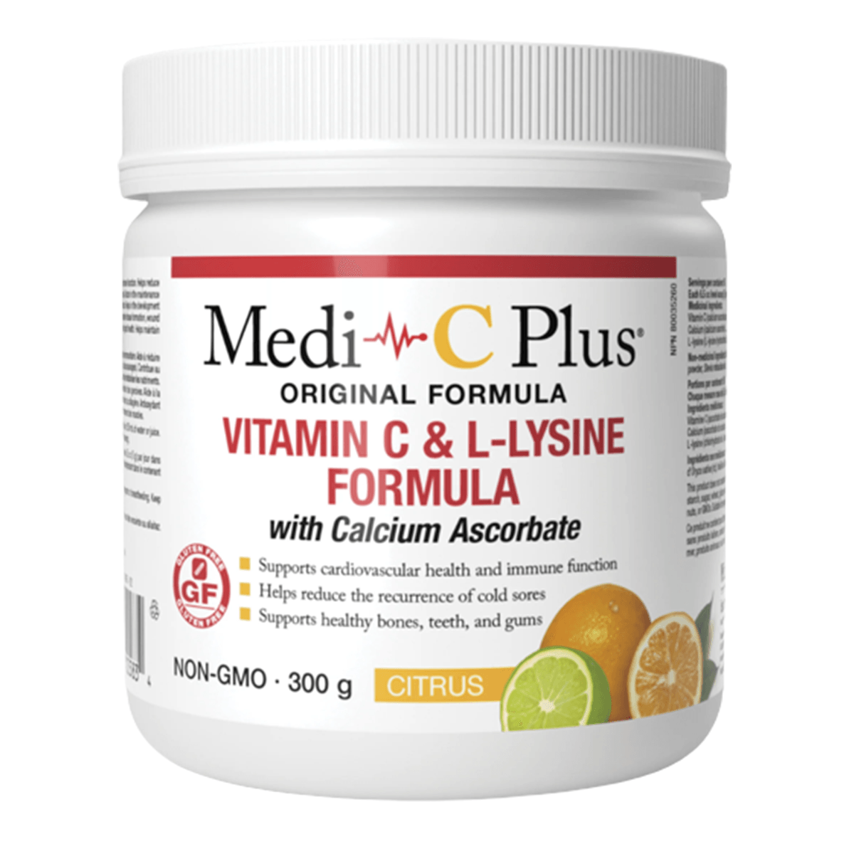 Medi-C Plus Citrus with Calcium Pwd 300g - Wellness Supplement