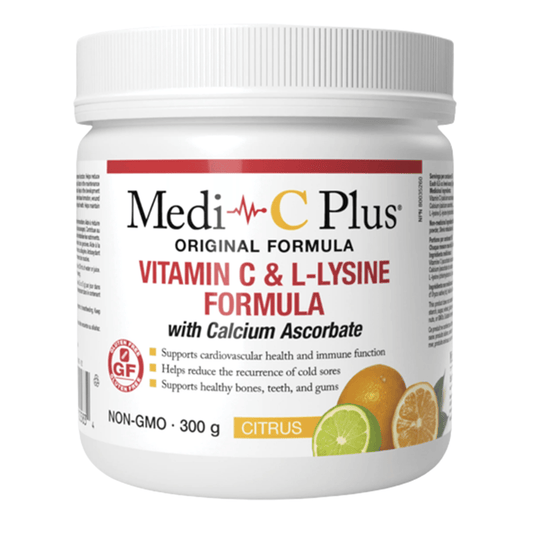 Medi-C Plus Citrus with Calcium Pwd 300g - Wellness Supplement