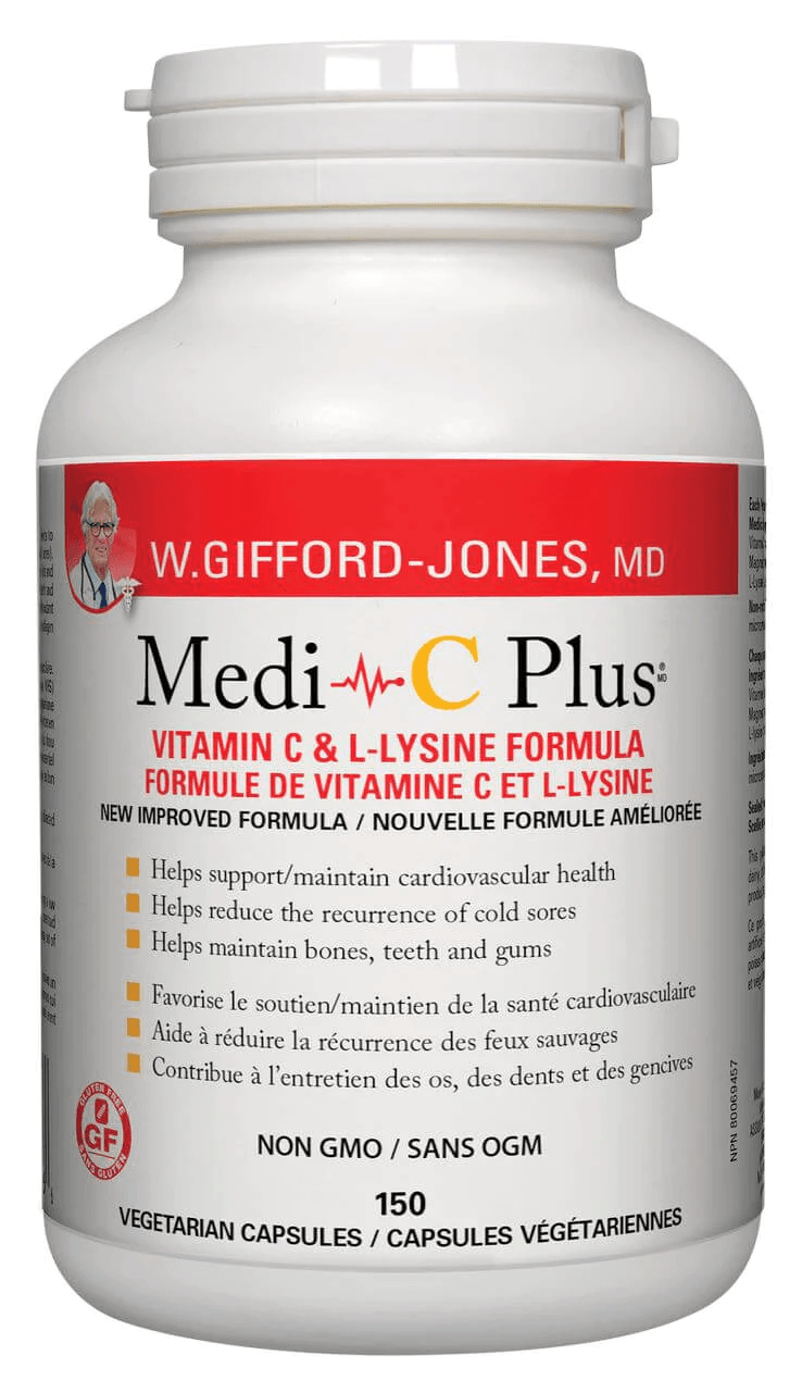 Medi-C Plus with Calcium 150 Veg Capsules - Wellness Supplement