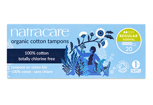 Natracare Organic Cotton Tampons Regular 20 Units