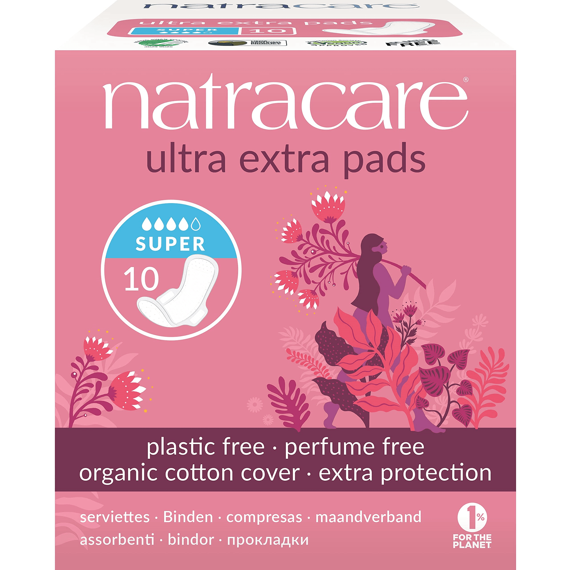 Natracare Ultra Extra Pad - Super 10 Units