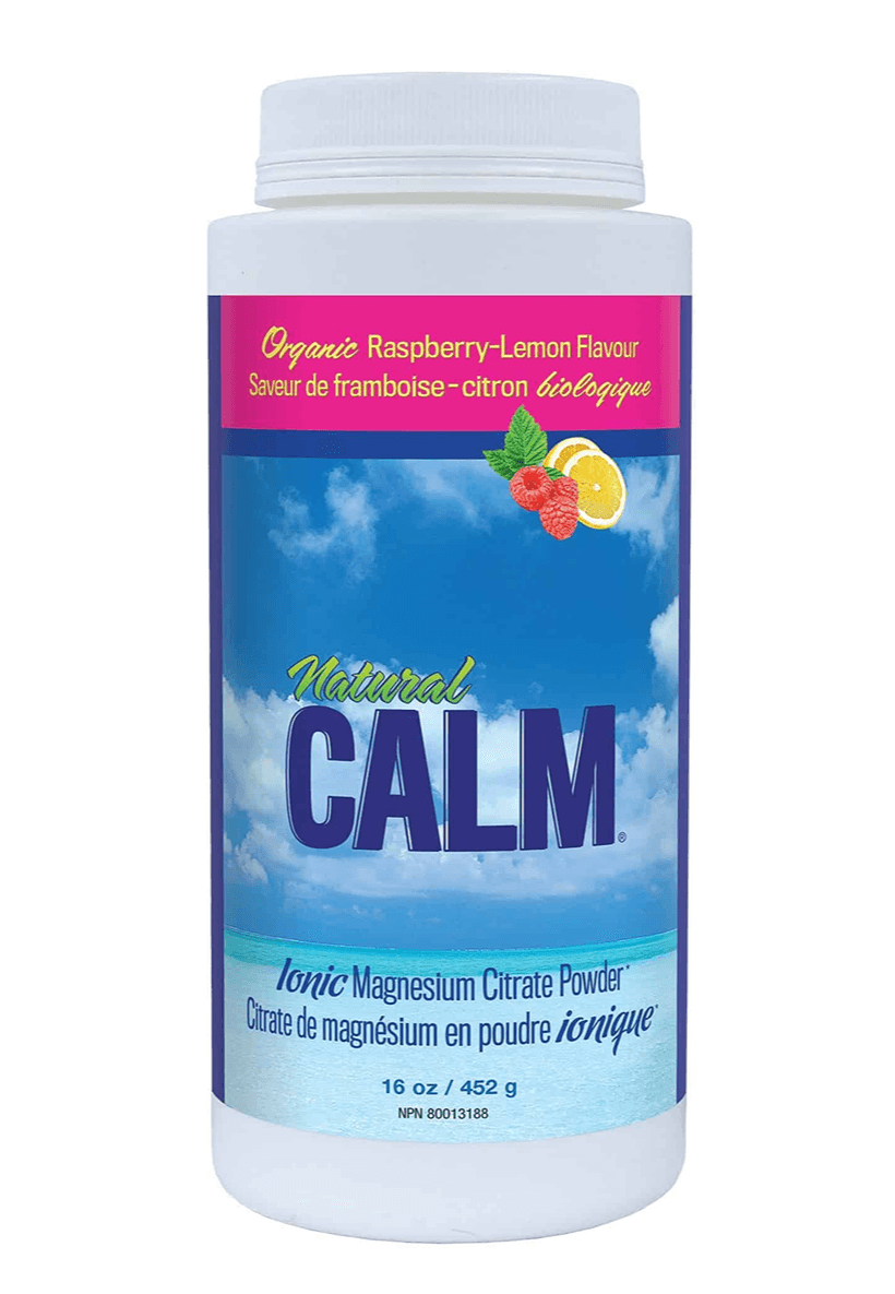 Natural Calm Magnesium Raspberry Lemon 452g