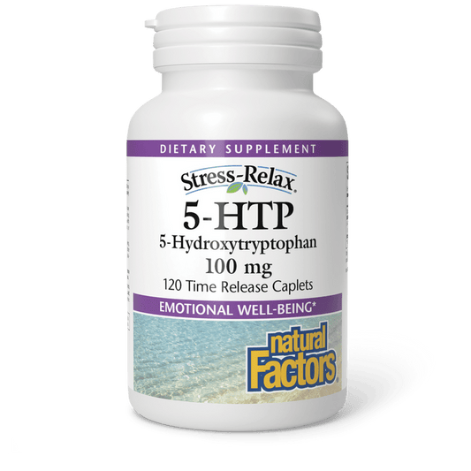 Natural Factors 5-HTP 100 mg 120 Caplets 