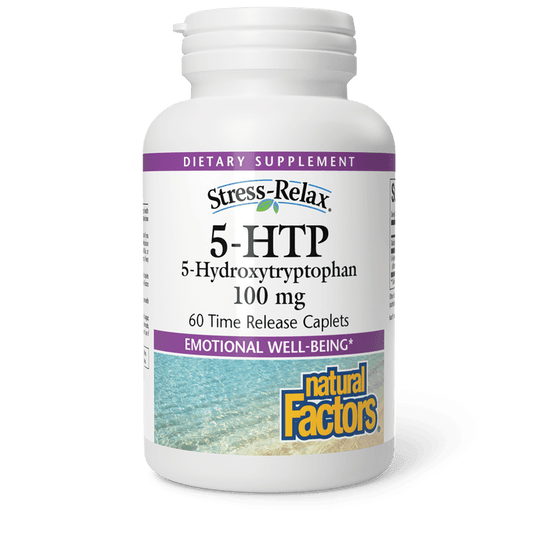 Natural Factors 5-HTP 100 mg 60 Caplets 