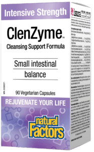 Natural Factors ClenZyme Intensive Strength 90 Veg Capsules - Wellness Supplement