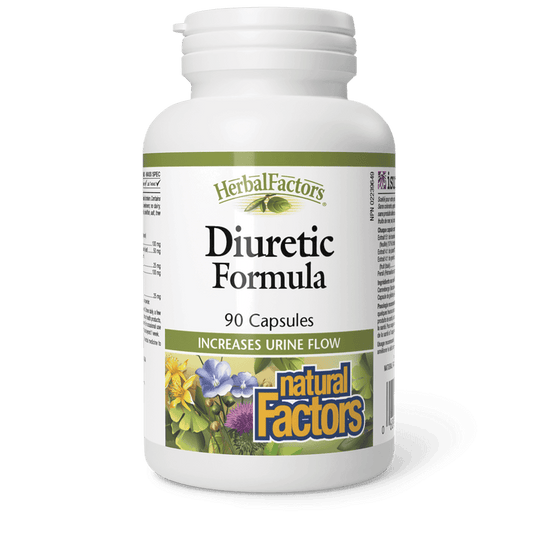 Natural Factors Diuretic Formula 90 Capsules - Wellness Supplement