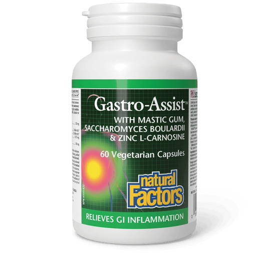 Natural Factors Gastro-Assist 60 Veg Capsules - Wellness Supplement