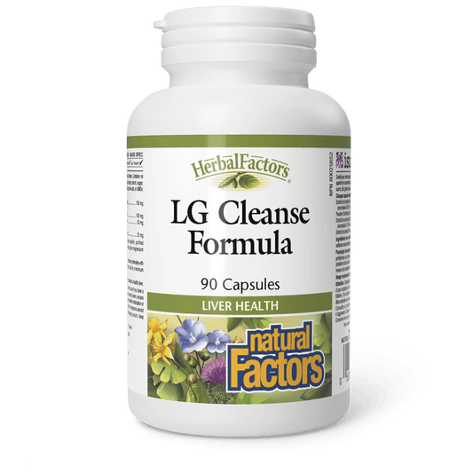 Natural Factors LG Cleanse Formula 90 Capsules 