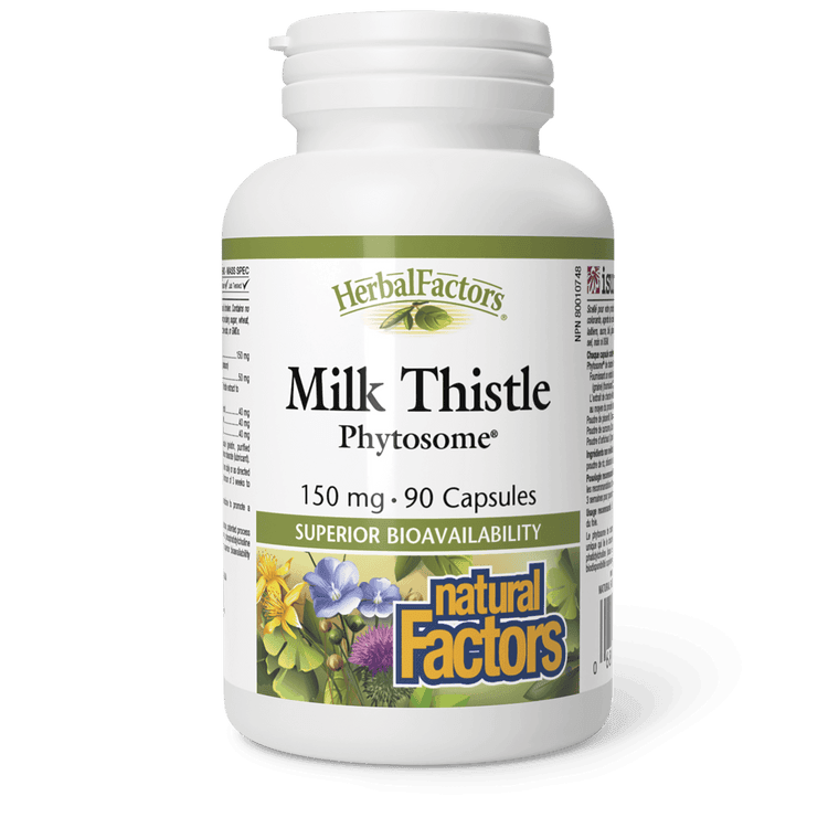 Natural Factors Milk Thistle Phytosome 150 mg 90 Capsules 