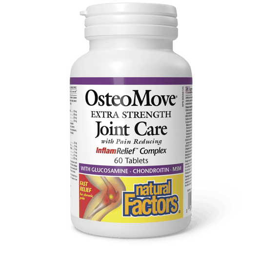 Natural Factors OsteoMove Joint Care Extra Strength 60 Tablets - Wellness Supplement