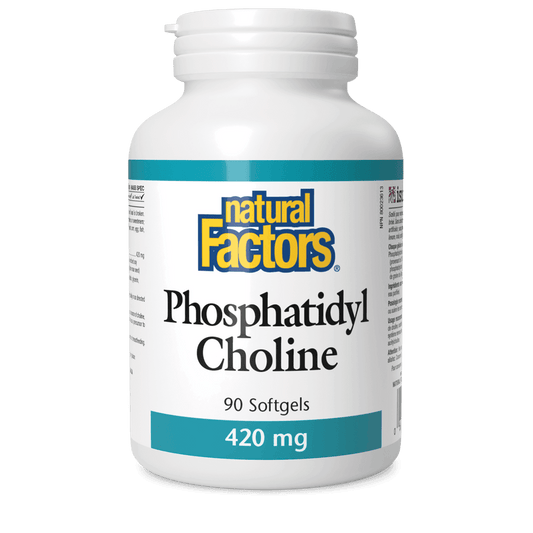 Natural Factors Phosphatidyl Choline 420 mg 90 Softgels 