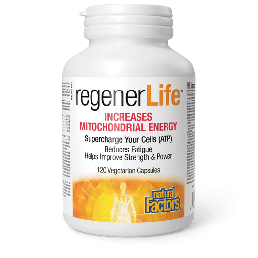 Natural Factors RegenerLife 120 Veg Capsules - Wellness Supplement