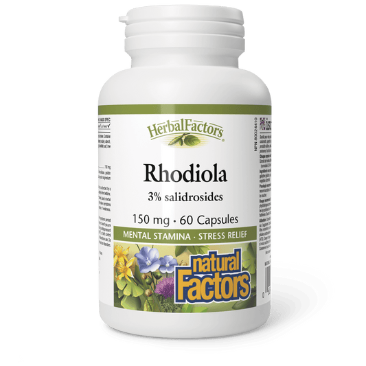 Natural Factors Rhodiola 150 mg 60 Capsules 