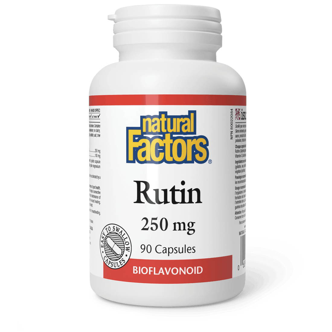 Natural Factors Rutin 250 mg 90 Capsules 
