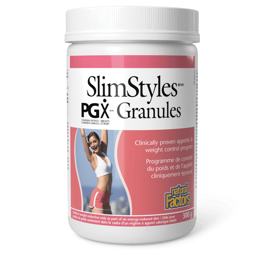 Natural Factors SlimStyles PGX Granules 300g Granules 