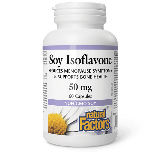 Natural Factors Soy Isoflavone 50 mg 60 Capsules 