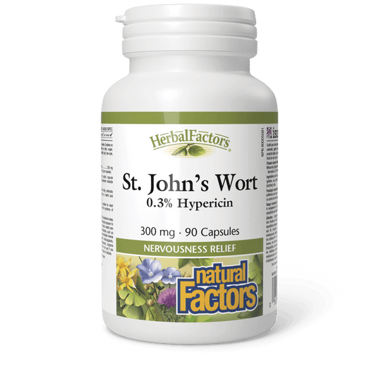 Natural Factors St. John’s Wort 300 mg 90 Capsules 