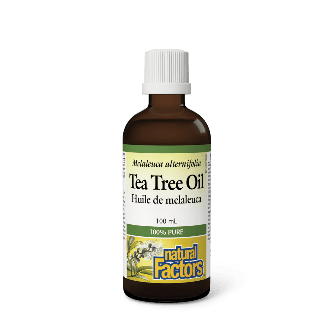 Natural Factors Tea Tree Oil 100mL 
