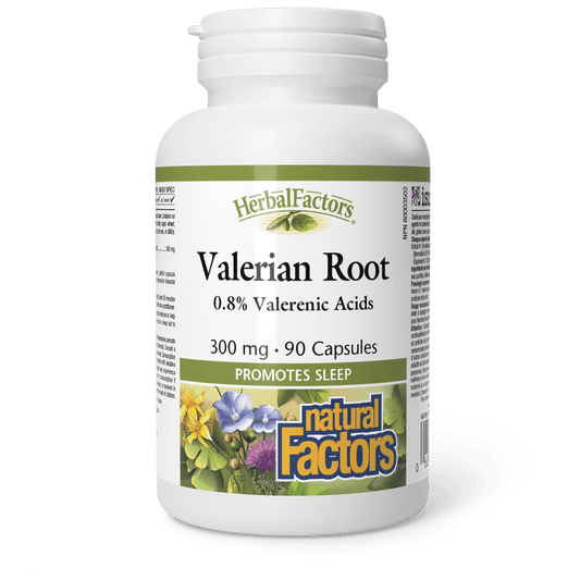 Natural Factors Valerian Root 300 mg 90 Capsules 