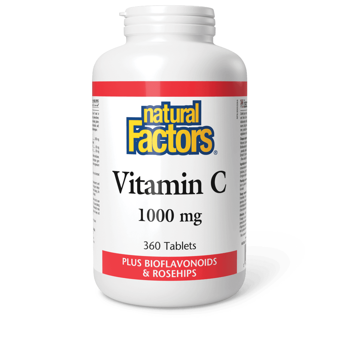 Natural Factors Vitamin C 1000 mg 360 Tablets - Wellness Supplement