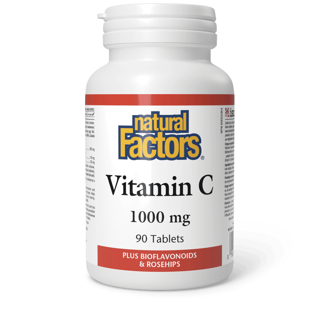 Natural Factors Vitamin C 1000 mg 90 Tablets - Wellness Supplement