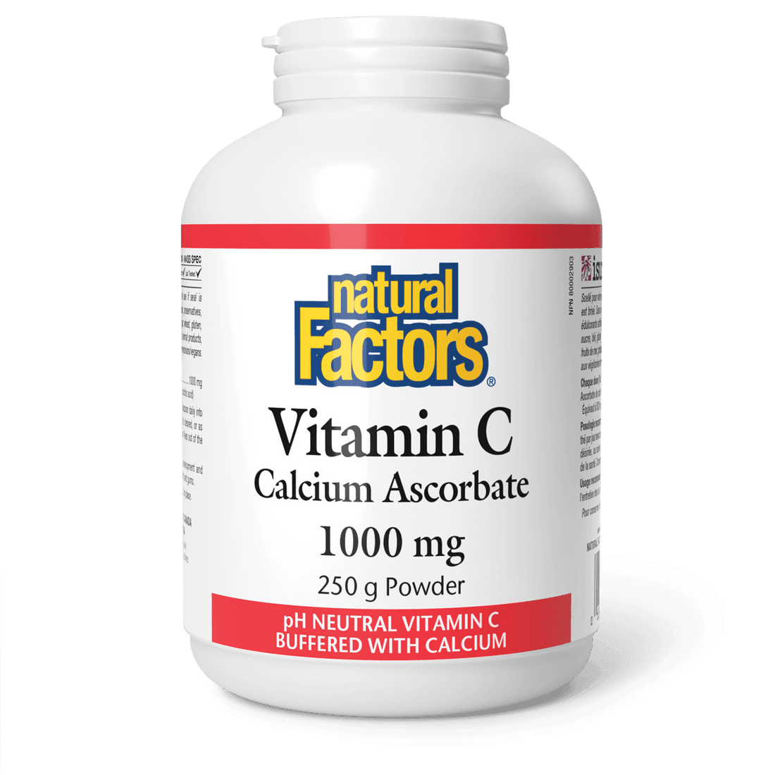 Natural Factors Vitamin C Calcium Ascorbate 1000 mg 250g 