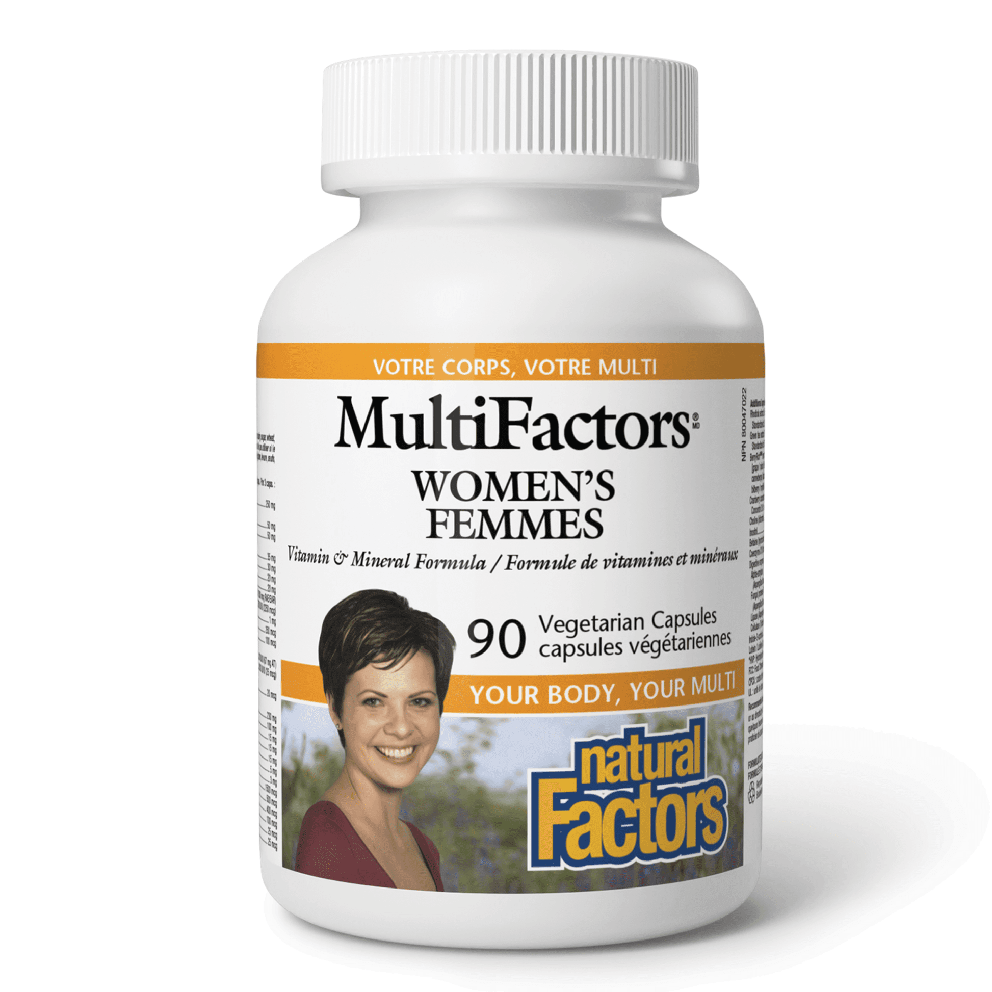 Natural Factors Women’s MultiFactors 90 Veg Capsules