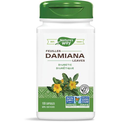 Nature's Way Damiana Leaves 100 Veg Capsules - 