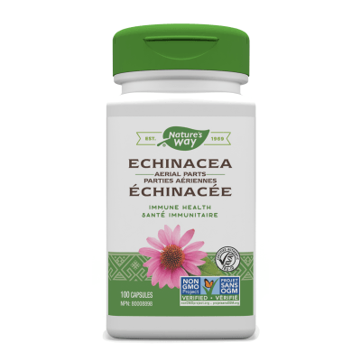 Nature's Way Echinacea Herb 100 Veg Capsules