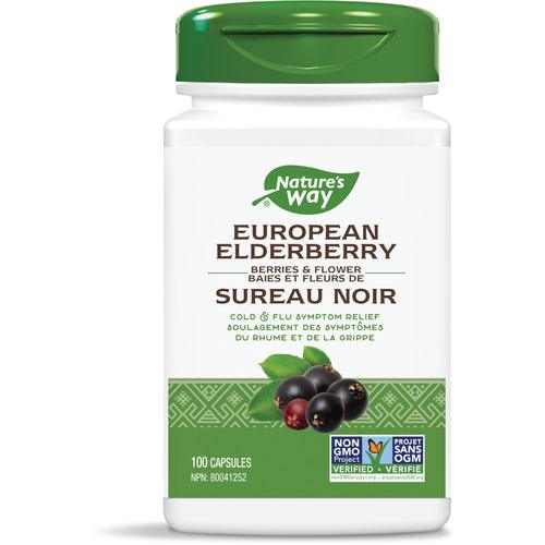 Nature's Way Elderberry 100 Capsules - 
