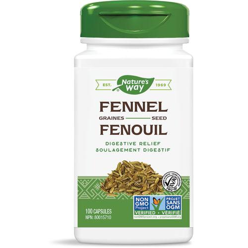 Nature's Way Fennel Seed 100 Capsules - 