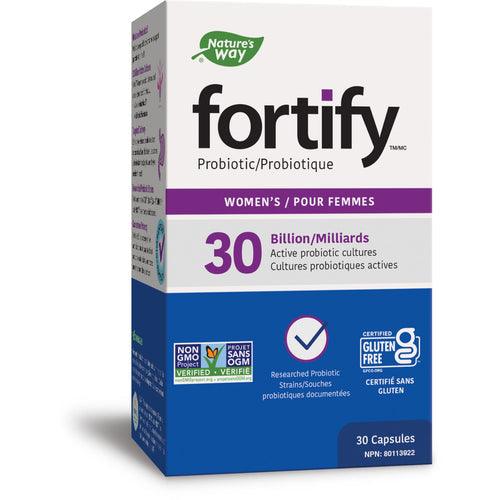 Nature's Way Fortify® 30 Billion Women’s Probiotic 30 Veg Capsules - 