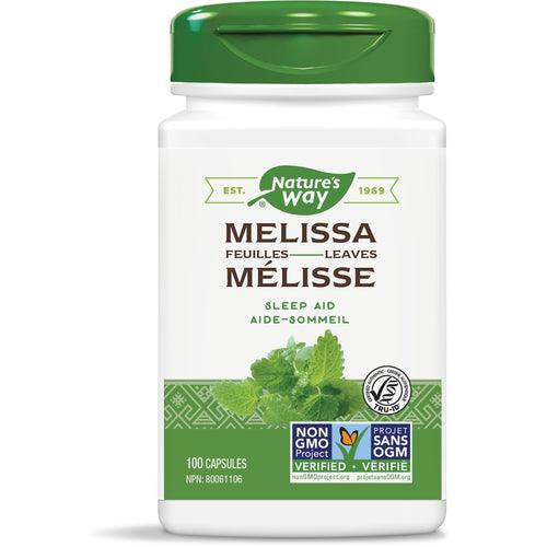 Nature's Way Melissa Leaves 100 Veg Capsules - 