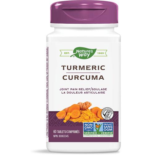 Nature's Way Turmeric 60 Tablets - 