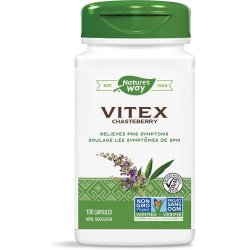 Nature's Way Vitex Chasteberry 100 Capsules - 