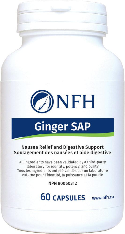 NFH Ginger SAP 60 Capsules