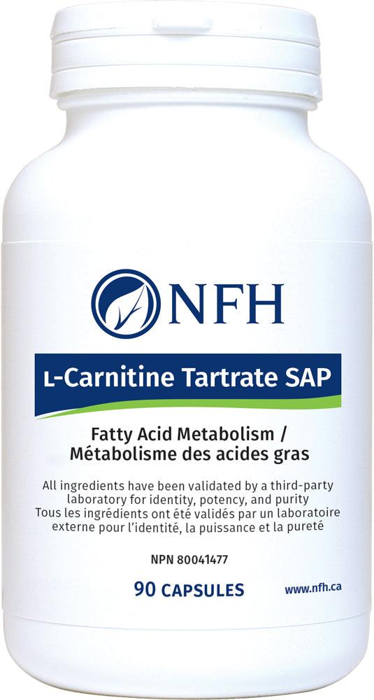 NFH L-Carnitine Tartrate SAP 90 Capsules