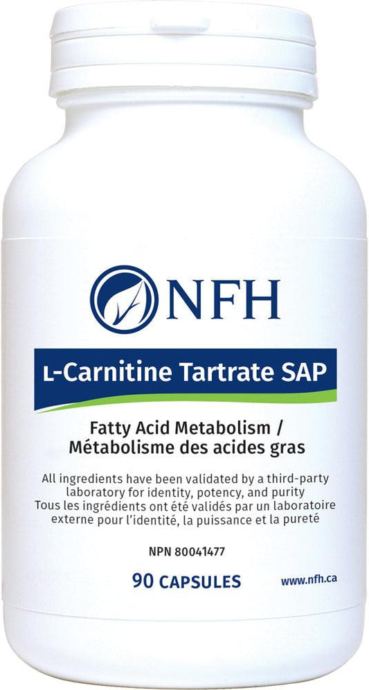 NFH L-Carnitine Tartrate SAP 90 Capsules