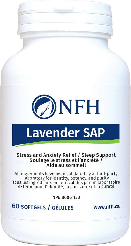 NFH Lavender SAP 60 Softgels